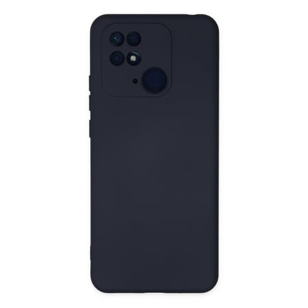 Redmi 10C Kılıf Nano içi Kadife Silikon - Lacivert