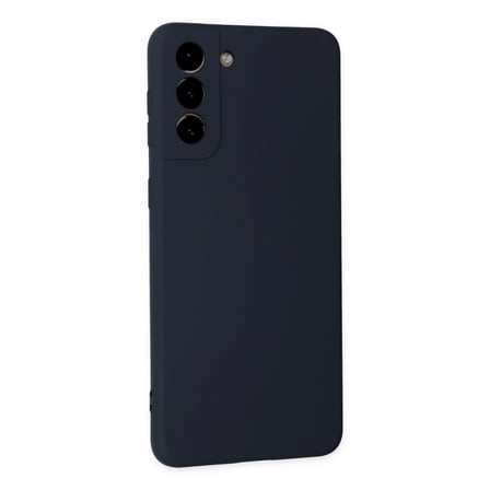 Galaxy S21 Plus Kılıf Nano içi Kadife Silikon - Lacivert