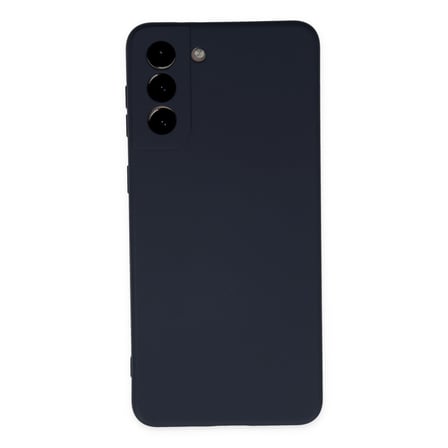 Galaxy S21 Plus Kılıf Nano içi Kadife Silikon - Lacivert