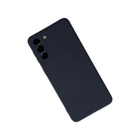 Galaxy S21 Plus Kılıf Nano içi Kadife Silikon - Lacivert