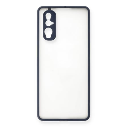 Find X2 Kılıf Montreal Silikon Kapak - Lacivert