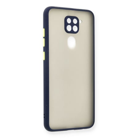 Redmi Note 9 Kılıf Montreal Silikon Kapak - Lacivert
