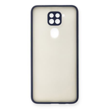 Redmi Note 9 Kılıf Montreal Silikon Kapak - Lacivert
