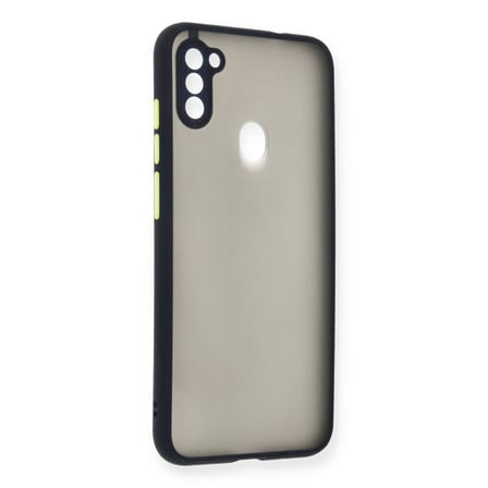 Galaxy A11 Kılıf Montreal Silikon Kapak - Lacivert