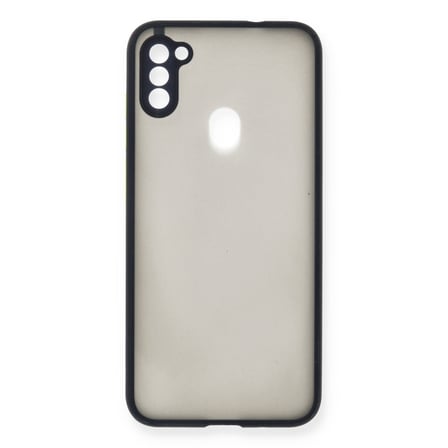 Galaxy A11 Kılıf Montreal Silikon Kapak - Lacivert