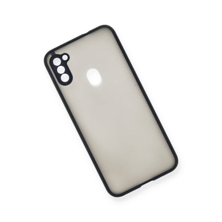 Galaxy A11 Kılıf Montreal Silikon Kapak - Lacivert