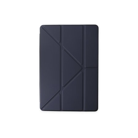 iPad Pro 12.9 (2021) Kılıf Kalemlikli Mars Tablet Kılıfı - Lacivert
