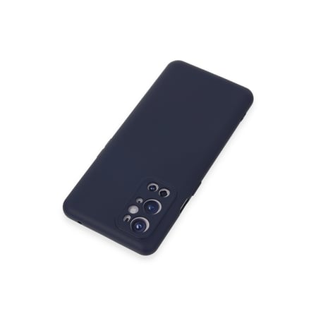 One Plus 9 Pro Kılıf Nano içi Kadife Silikon - Lacivert