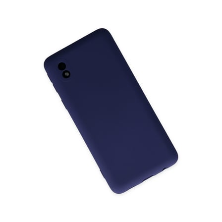 Galaxy A01 Core Kılıf Nano içi Kadife Silikon - Lacivert