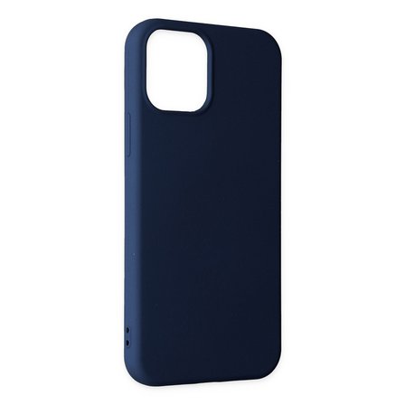 iPhone 11 Pro Max Kılıf Nano içi Kadife Silikon - Lacivert