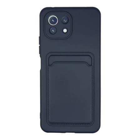 Mi 11 Kılıf Kelvin Kartvizitli Silikon - Lacivert