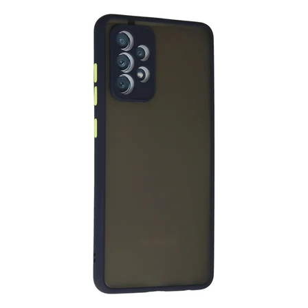 Galaxy A72 Kılıf Montreal Silikon Kapak - Lacivert
