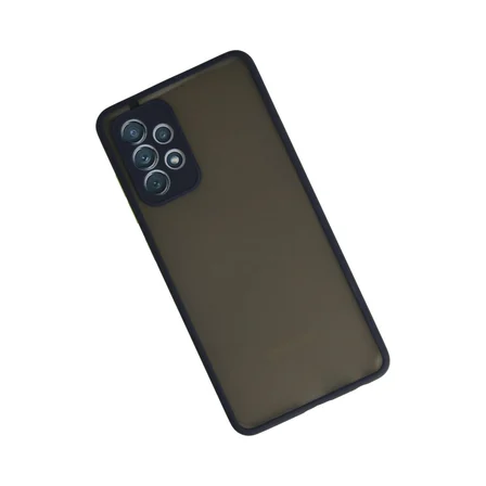 Galaxy A72 Kılıf Montreal Silikon Kapak - Lacivert