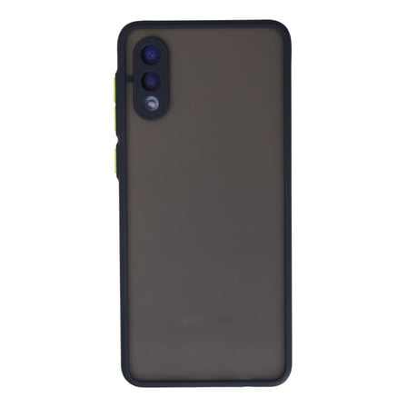 Galaxy A02 Kılıf Montreal Silikon Kapak - Lacivert