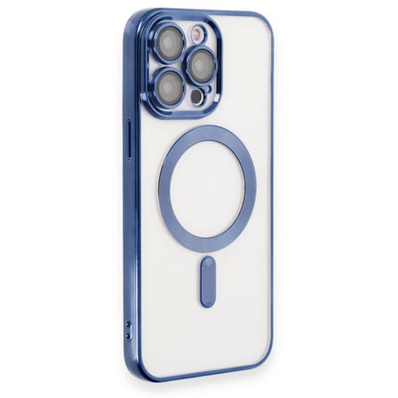 iPhone 15 Pro Max Kılıf Kross Magneticsafe Kapak - Lacivert