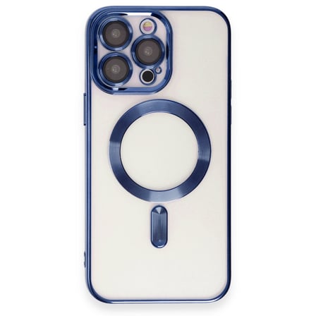 iPhone 15 Pro Max Kılıf Kross Magneticsafe Kapak - Lacivert