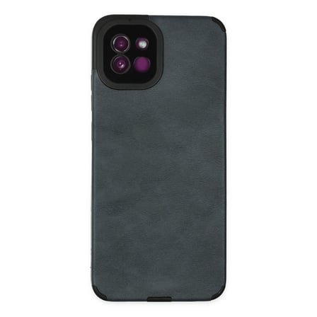 Galaxy A03 Kılıf Loop Deri Silikon - Lacivert