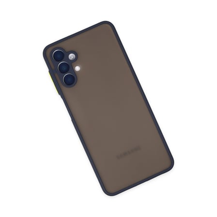 Galaxy A04S Kılıf Montreal Silikon Kapak - Lacivert