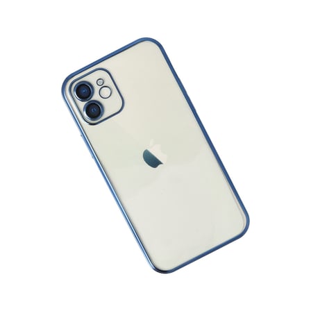 iPhone 12 Kılıf Razer Lensli Silikon - Lacivert