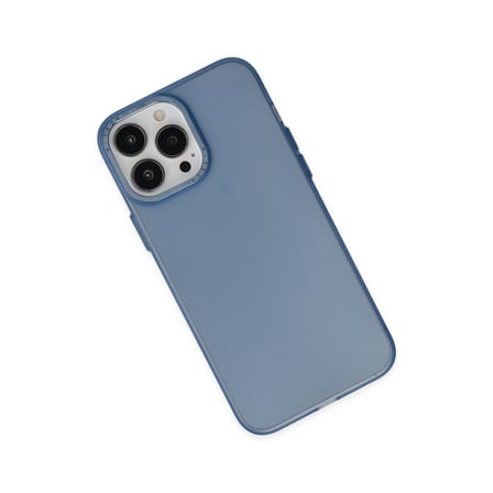 iPhone 14 Pro Kılıf Modos Metal Kapak - Lacivert