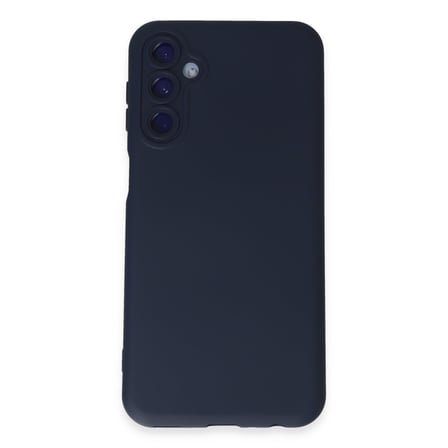 Galaxy M34 5G Kılıf Nano içi Kadife Silikon - Lacivert