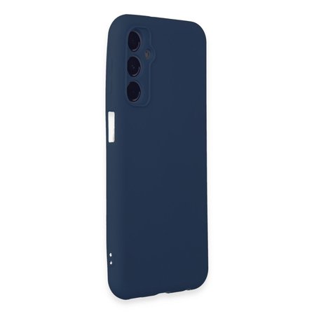 Galaxy M34 5G Kılıf First Silikon - Lacivert