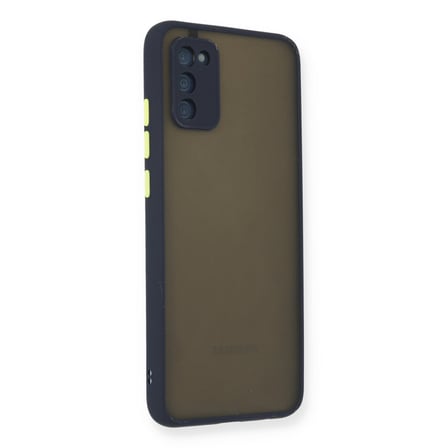 Galaxy A03S Kılıf Montreal Silikon Kapak - Lacivert