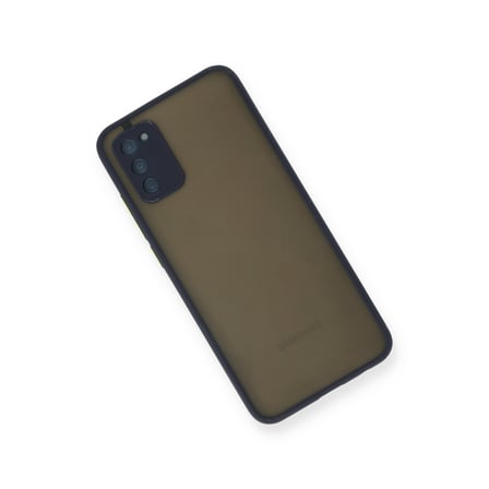 Galaxy A03S Kılıf Montreal Silikon Kapak - Lacivert