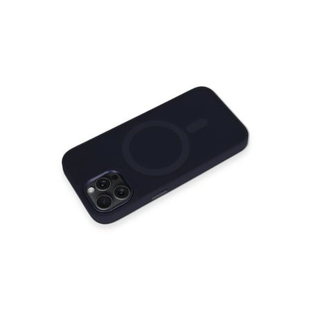 iPhone 15 Pro Kılıf Oslo Magsafe Kapak - Lacivert