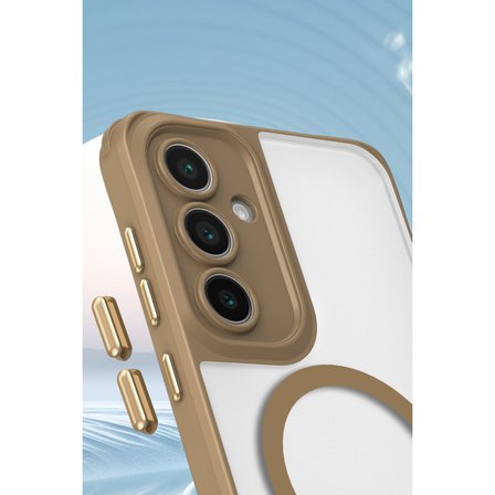 Galaxy S25 Kılıf Enka Magsafe Silikon Kılıf - Lacivert