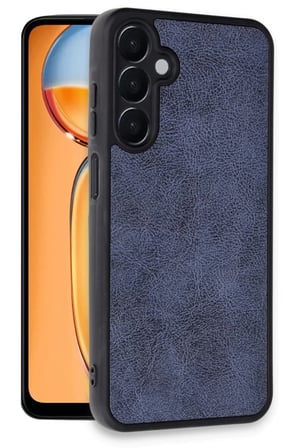 Galaxy A36 Kılıf Aras Deri Kapak - Lacivert
