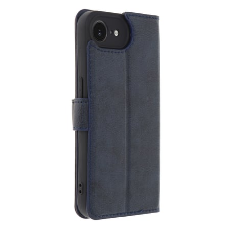 iPhone 16E Kılıf Trend S Plus Kapaklı Kılıf - Lacivert