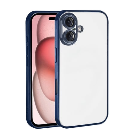 iPhone 17 Razer Lensli Silikon - Lacivert