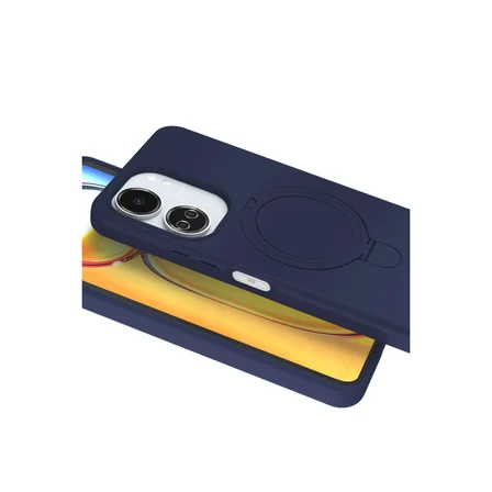 Redmi 13C Regal Magsafe Standlı Kapak - Lacivert
