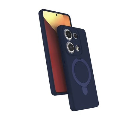 Redmi Note 13 Pro 4G Regal Magsafe Standlı Kapak - Lacivert