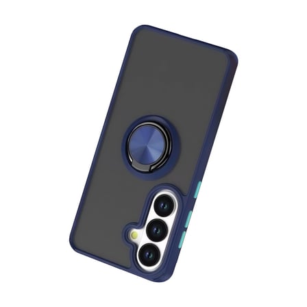 Galaxy S26 Montreal Yüzüklü Silikon Kapak - Lacivert