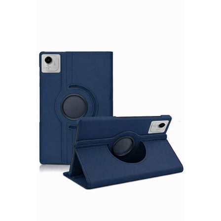 Pad X9A 360 Tablet Deri Kılıf - Lacivert