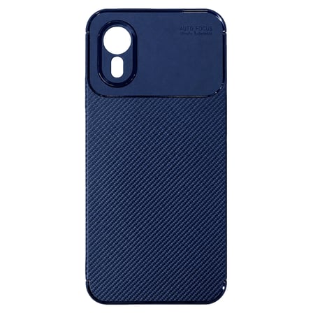 Galaxy XCover 7 Kılıf Auto Focus Karbon Kapak - Lacivert