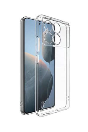 poco x6 pro kılıf lüx şeffaf silikon