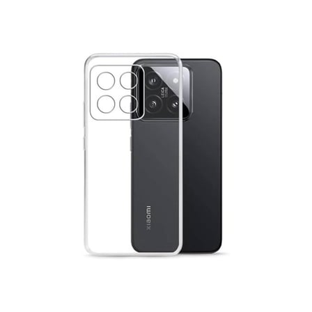 Mi 15 Pro Kılıf Lüx Şeffaf Silikon