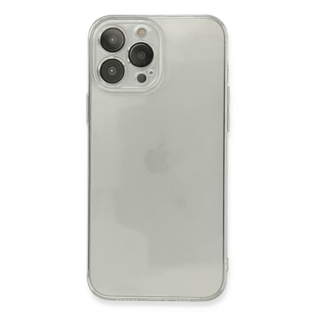 iPhone 13 Pro Max Kılıf Fly Lens Silikon - Şeffaf