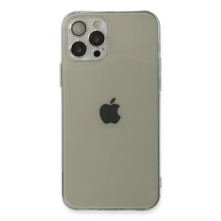 iPhone 12 Pro Kılıf Fly Lens Silikon - Şeffaf
