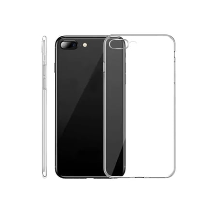 iPhone 8 Plus Kılıf Lüx Şeffaf Silikon