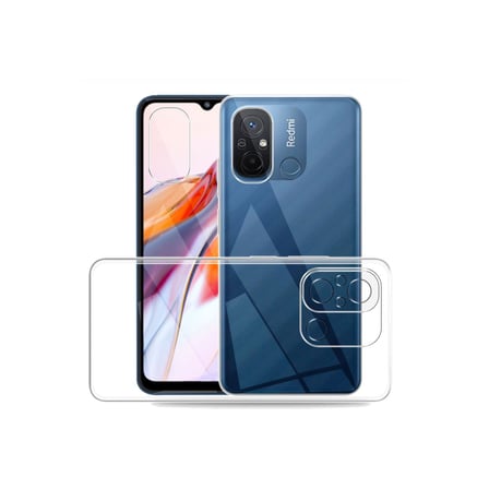 Redmi 12C Kılıf Lüx Şeffaf Silikon