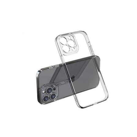 Erdo Ticaret iPhone 14 Pro Kılıf Şeffaf Silikon Arka Kılıf