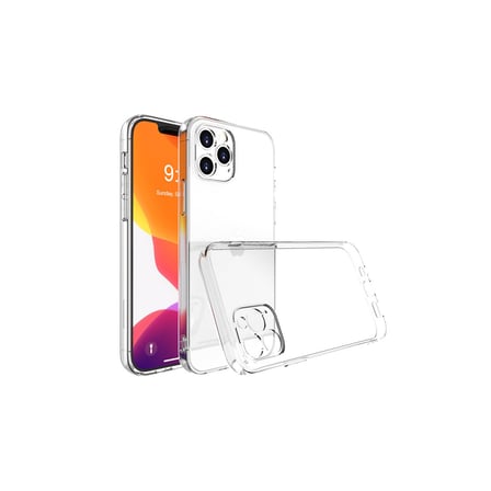 Erdo Ticaret iPhone 14 Pro Kılıf Şeffaf Silikon Arka Kılıf