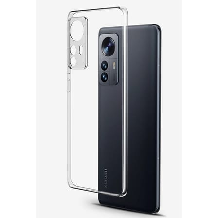 Mi 12 Lite Kılıf Lüx Şeffaf Silikon