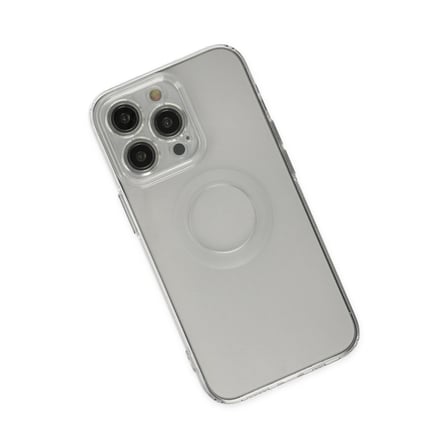 iPhone 13 Pro Kılıf Santa Lens Silikon - Şeffaf