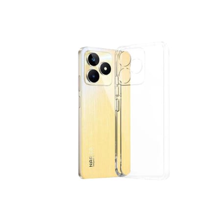 realme c53 kılıf lüx şeffaf silikon