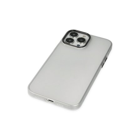 iPhone 13 Pro Max Kılıf Modos Metal Kapak - Şeffaf